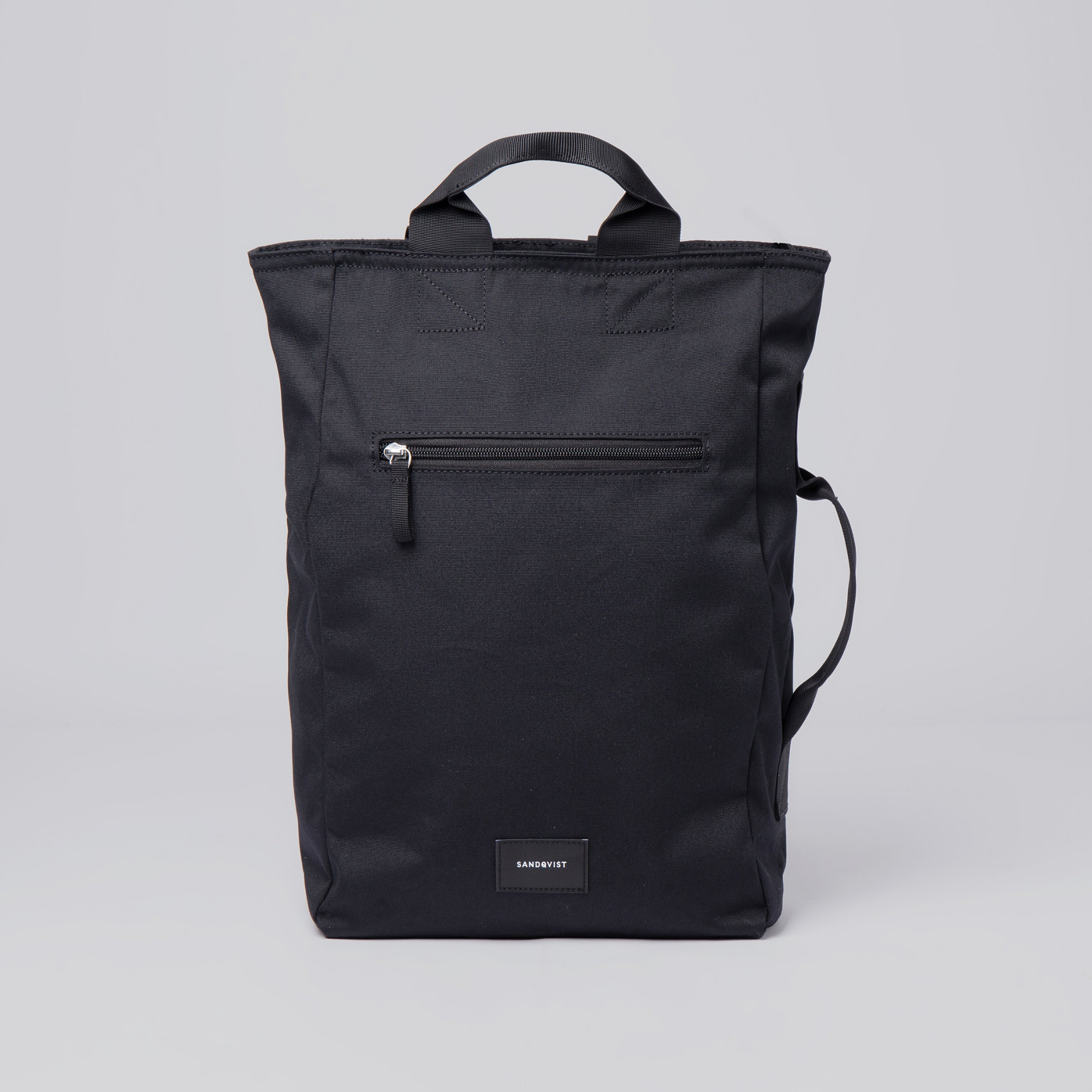 Sandqvist Tony Vegan Backpack in Black SQA2366 | Shop from eightywingold an official brand partner for Sandqvist Canada and US. 