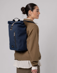 Sandqvist Dante Hook Backpack in Navy SQA2372| Shop from eightywingold an official brand partner for Sandqvist Canada and US. 