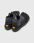 SUICOKE NIN-LO shoes with black nylon upper, black midsole and sole, strap and logo patch. From Spring/Summer 2023 collection on eightywingold Web Store, an official partner of SUICOKE. S20MLC BLACK