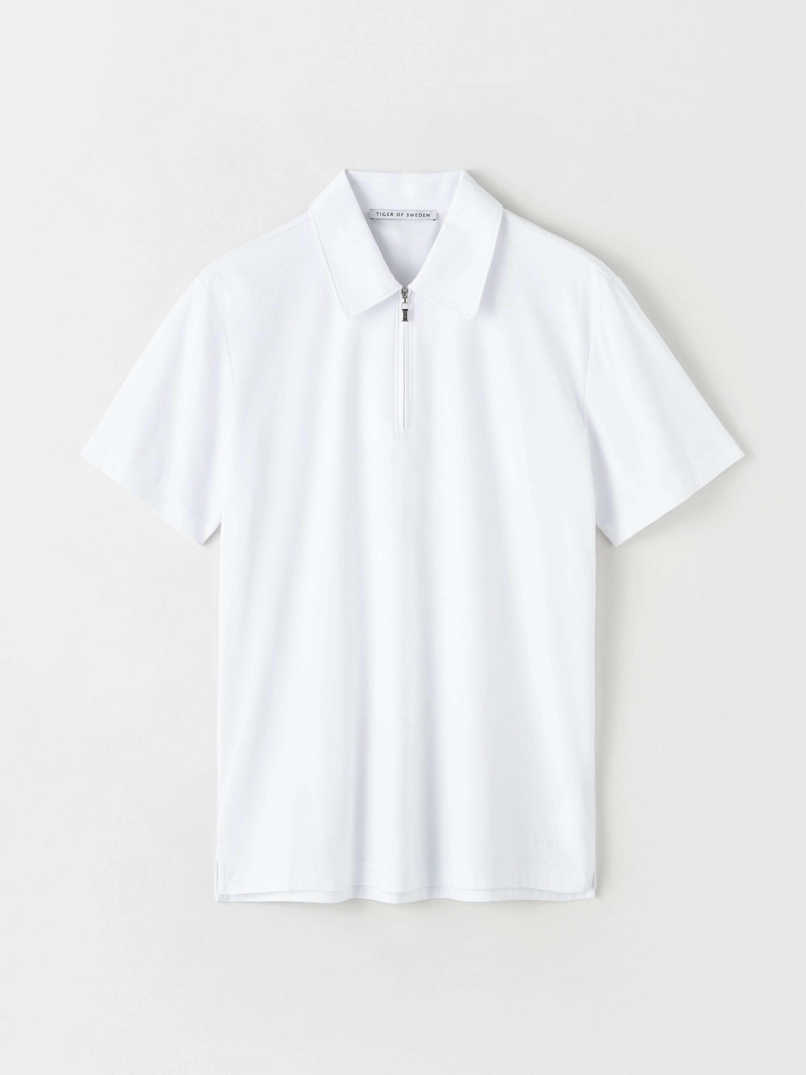 TIGER OF SWEDEN Laron Shirt in White T68882022 090-PURE WHITE FROM EIGHTYWINGOLD - OFFICIAL BRAND PARTNER