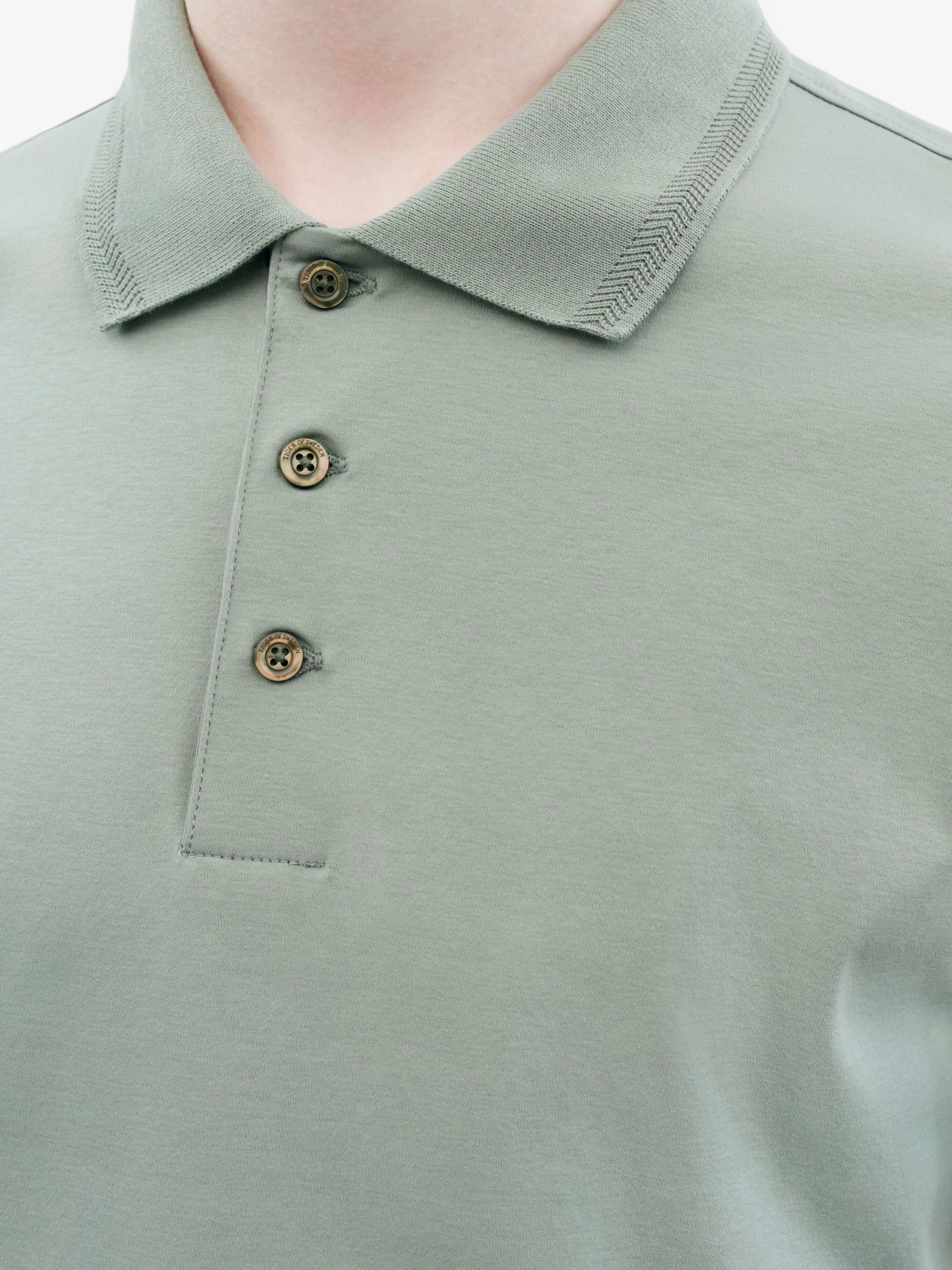 TIGER OF SWEDEN Riose Shirt in Green T68882038 | Shop from eightywingold an official brand partner for Tiger of Sweden Canada and US.