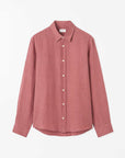 TIGER OF SWEDEN Spenser Shirt in Rose Brown T69002012| eightywingold 