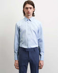 TIGER OF SWEDEN Adley Shirt in Light Blue T69541005| eightywingold