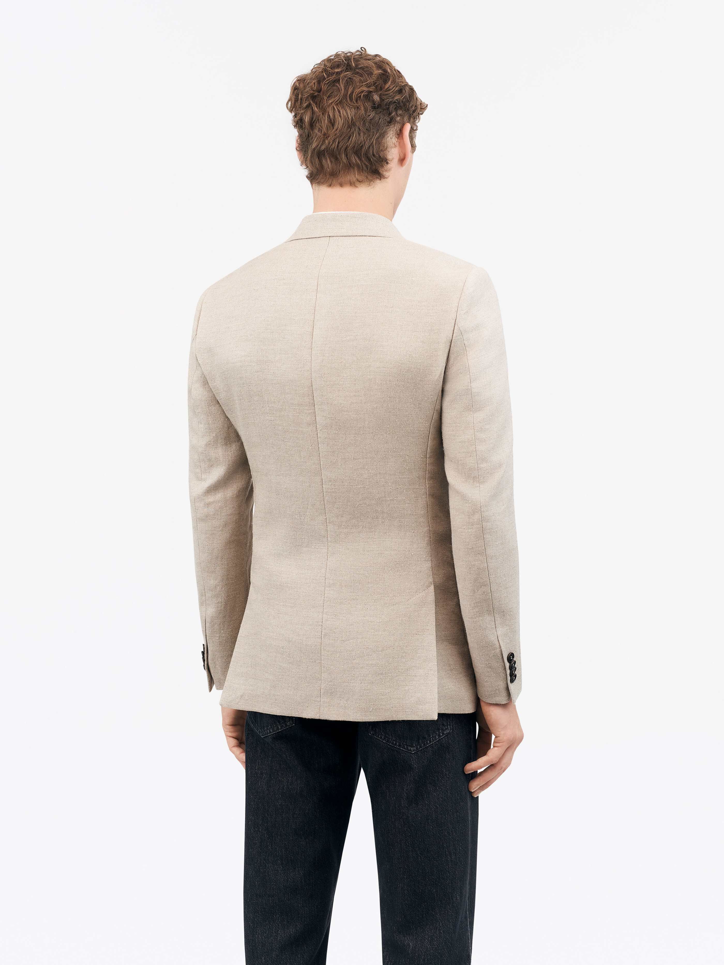 TIGER OF SWEDEN Justin HL Casual Blazer in Beige T70223005 | Shop from eightywingold an official brand partner for Tiger of Sweden Canada and US.