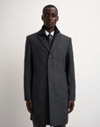 Netley Coat in Dark Gray