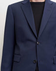 TIGER OF SWEDEN Justin Blazer in Navy T70699012Z 50 25D-ROYAL BLUE FROM EIGHTYWINGOLD - OFFICIAL BRAND PARTNER
