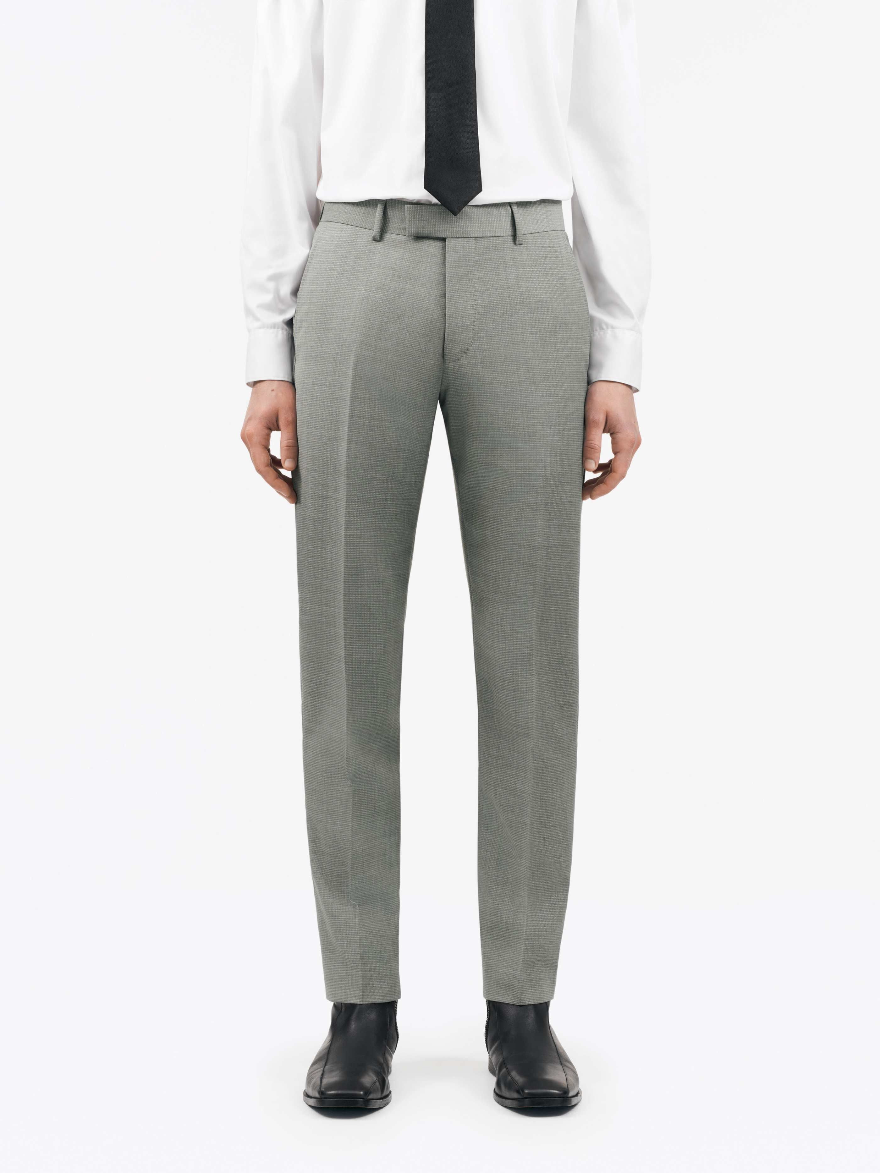 TIGER OF SWEDEN Tenuta Trousers in Light Grey T71616018| eightywingold 