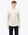 TIGER OF SWEDEN Adley C Shirt in Cream T72237001| eightywingold 