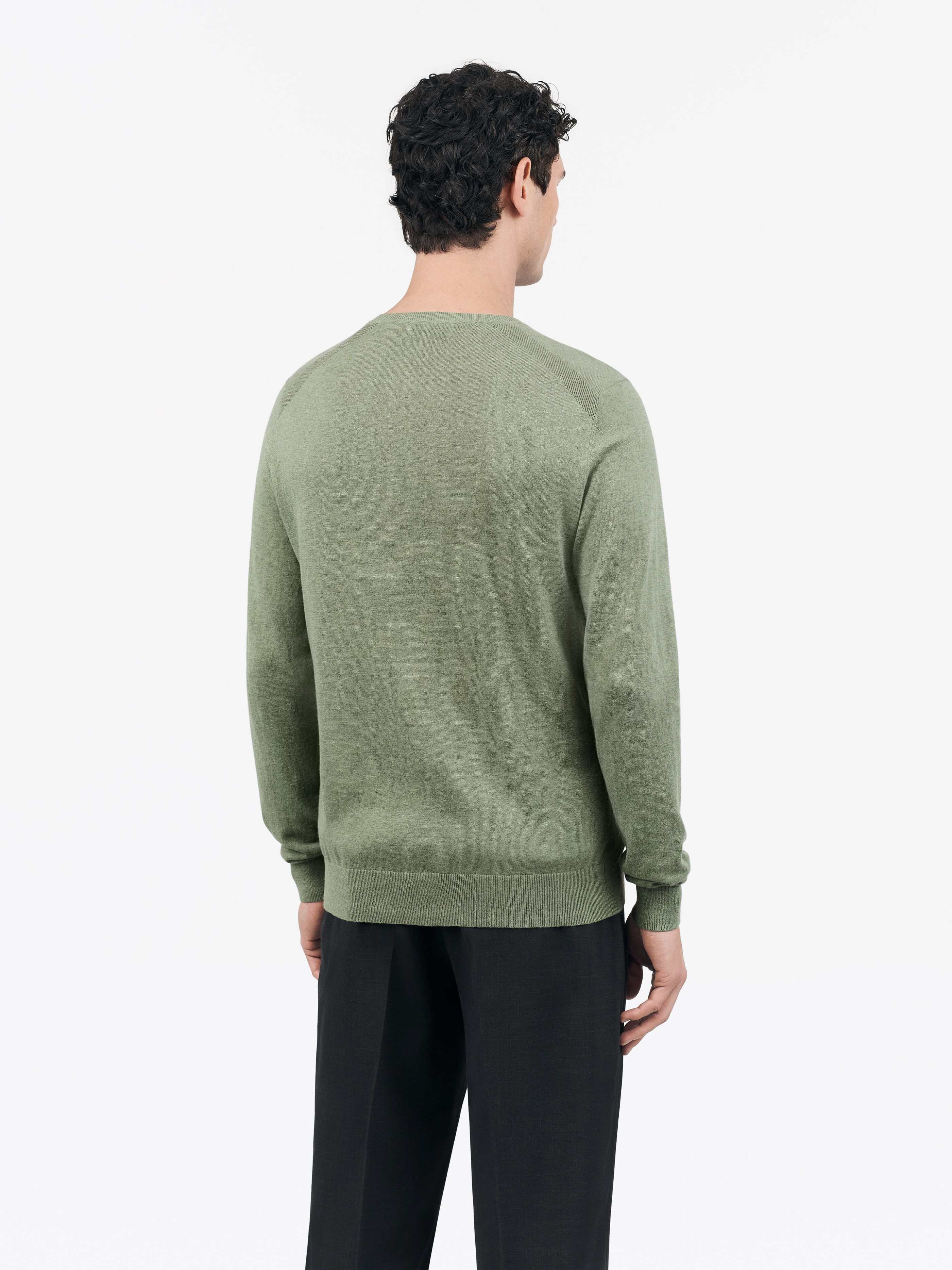 TIGER OF SWEDEN Michas Pullover in Green T72307001  | Shop from eightywingold an official brand partner for Tiger of Sweden Canada and US.