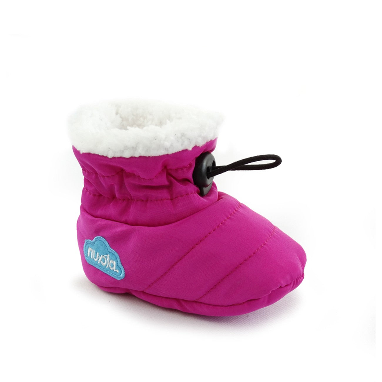 Classic Baby Slippers in Fuchsia 2 | eightywingold