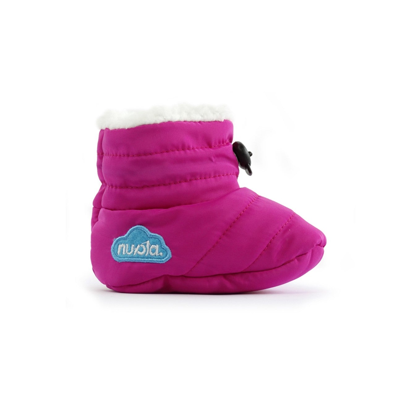 Classic Baby Slippers in Fuchsia 3 | eightywingold