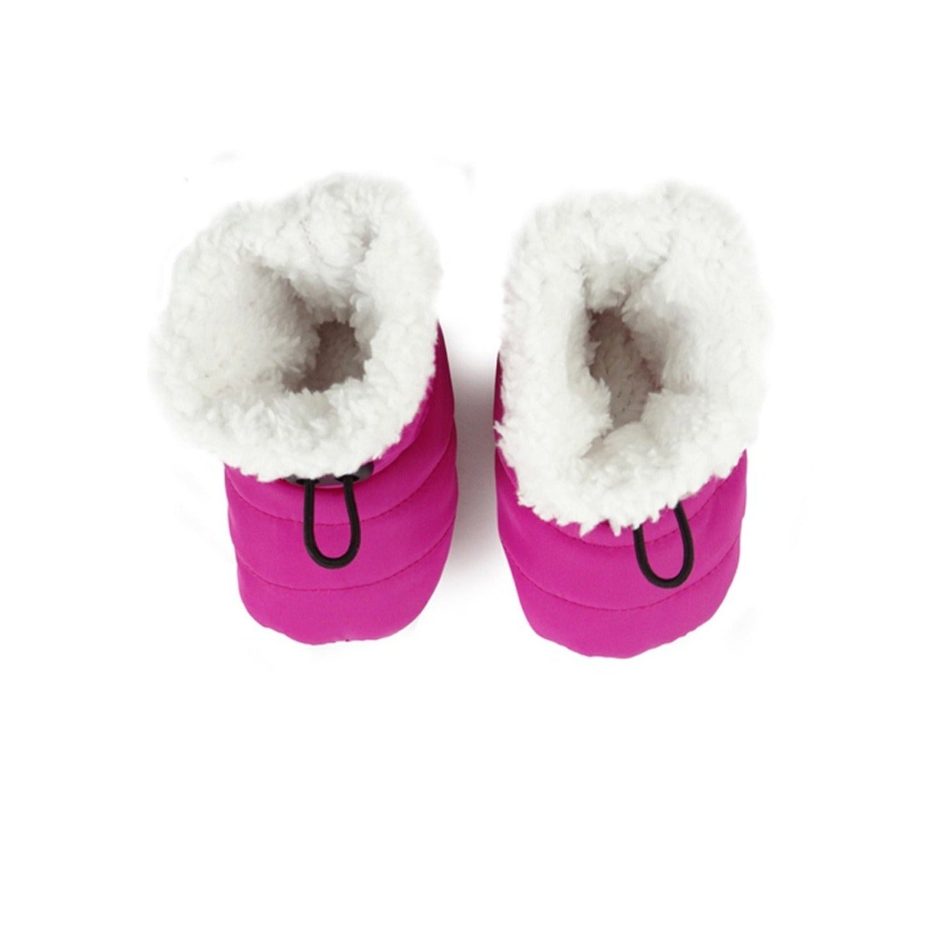 Classic Baby Slippers in Fuchsia 4 | eightywingold