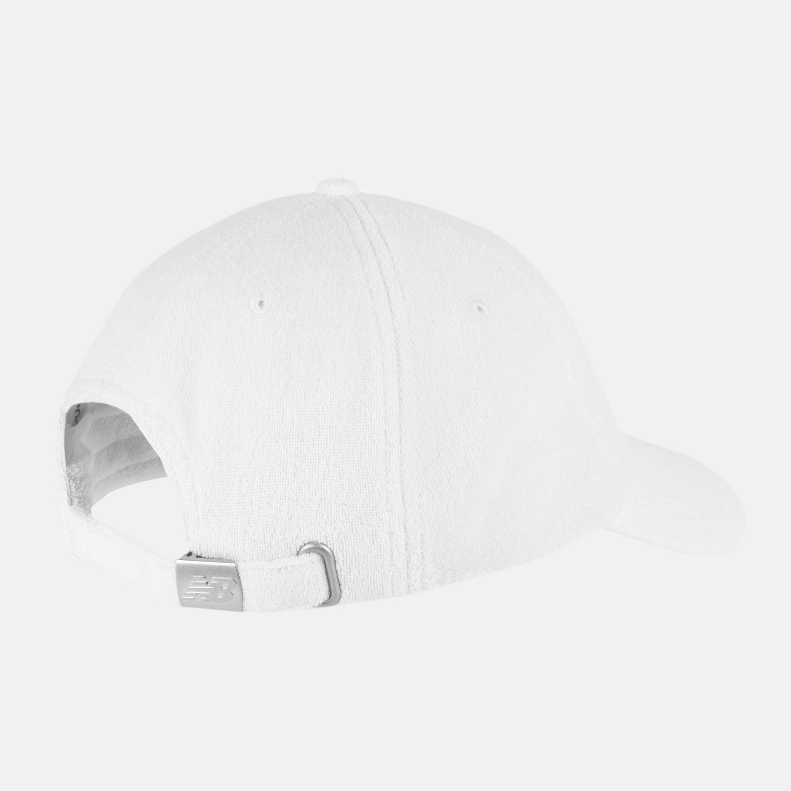 NEW BALANCE Terry 6-Panel Classic Hat in White LAH31003 O/S WHITE FROM EIGHTYWINGOLD - OFFICIAL BRAND PARTNER
