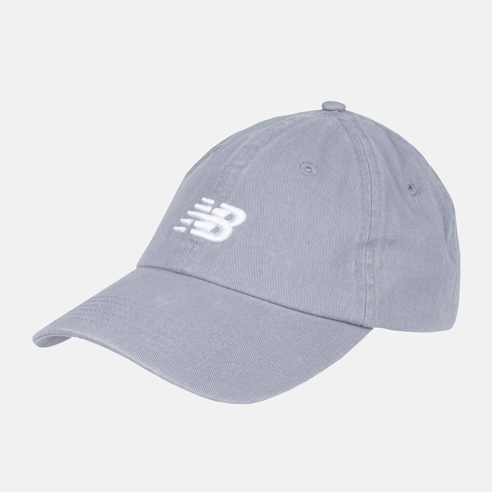 NEW BALANCE 6-Panel Curved Brim NB Classic Hat in Steel LAH91014 O/S STEEL FROM EIGHTYWINGOLD - OFFICIAL BRAND PARTNER