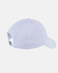NEW BALANCE 6-Panel Curved Brim NB Classic Hat in White/Magenta lah91014 FROM EIGHTYWINGOLD - OFFICIAL BRAND PARTNER